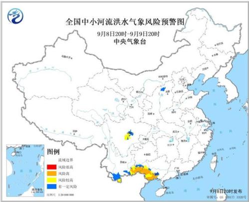 中小河流洪水预警！广西云南等部分地区中小河流洪水气象风险高