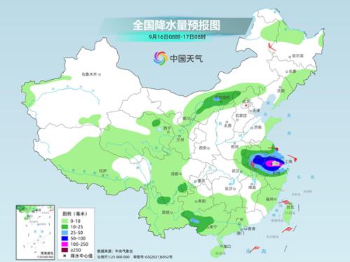 中秋假期“贝碧嘉”携强风雨袭江浙沪等地 川渝高温仍将持续