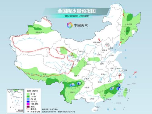 华南沿海降雨连连 南方炎热天气陆续返场