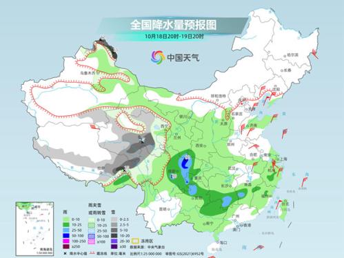 北方的雪来了！大降温已开启，320个寒潮预警信号生效，长江中下游周末也会变凉