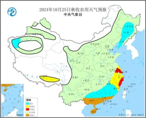 预计明起三天农区大部天气晴好利于秋收秋种