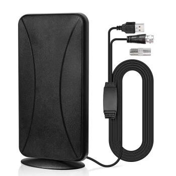 筏芯电视天钱室内天线新款数字地面信号放大器高清免费无需网络数字 YD808 5米线长